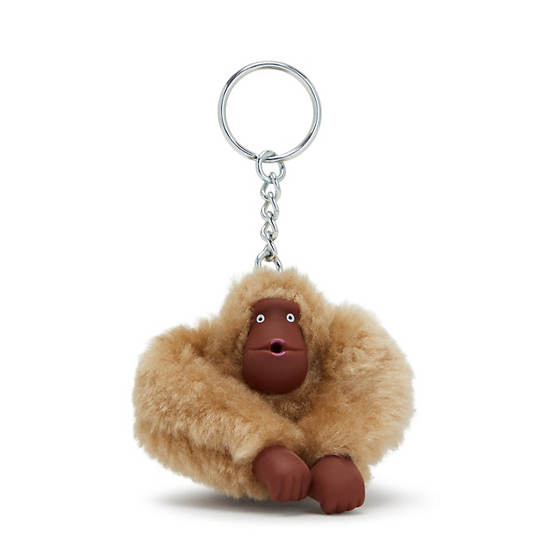 Kipling Sven Small Monkey Keychain Accessories Caramel Beige | AU 2009JP